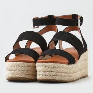 AEO Gilda Espadrille Wedge - Only Worn Once!